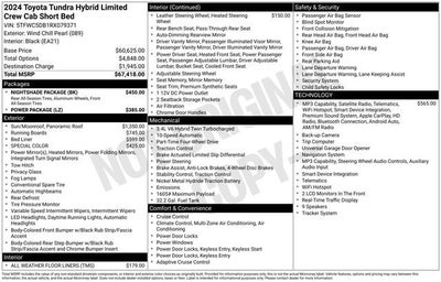 2024 Toyota Tundra 4WD Limited Hybrid